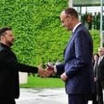 Zelensky Meets With Chancellor Merz In Berlin For Talks